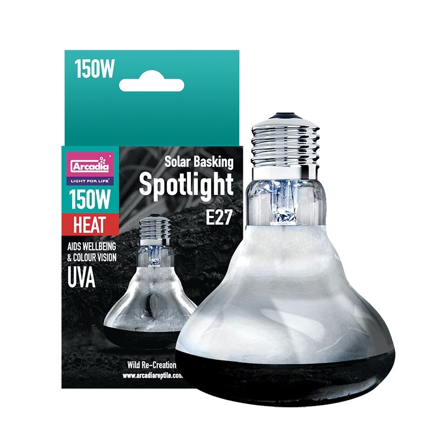 Bec de incalzire pentru reptile, Arcadia Basking Solar Spotlight, 150W