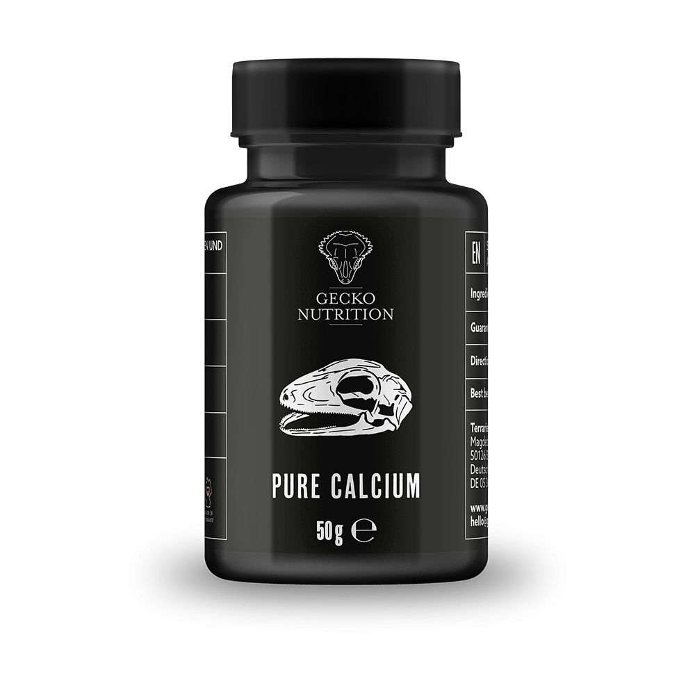 Calciu pur pentru reptile, Gecko Nutrition Pure Calcium, 50g