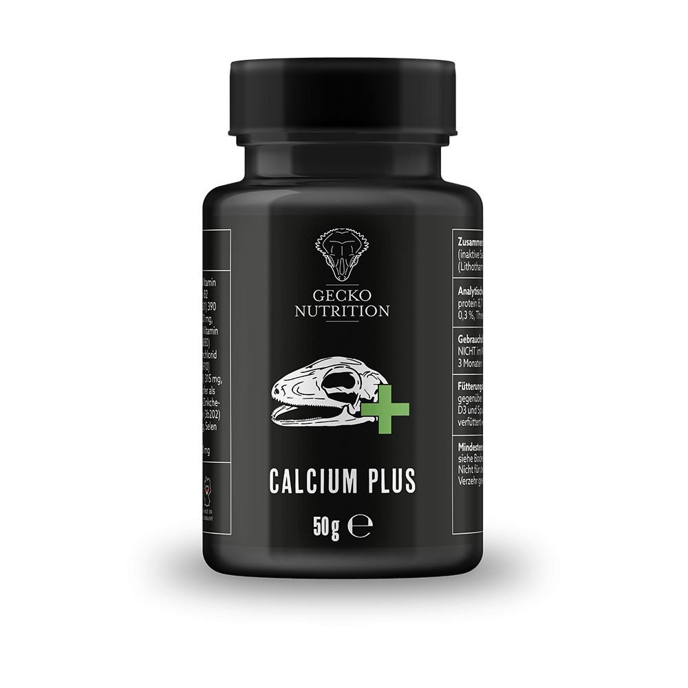 Calciu plus cu vitamine si minerale pentru reptile, Gecko nutrition, 50 g