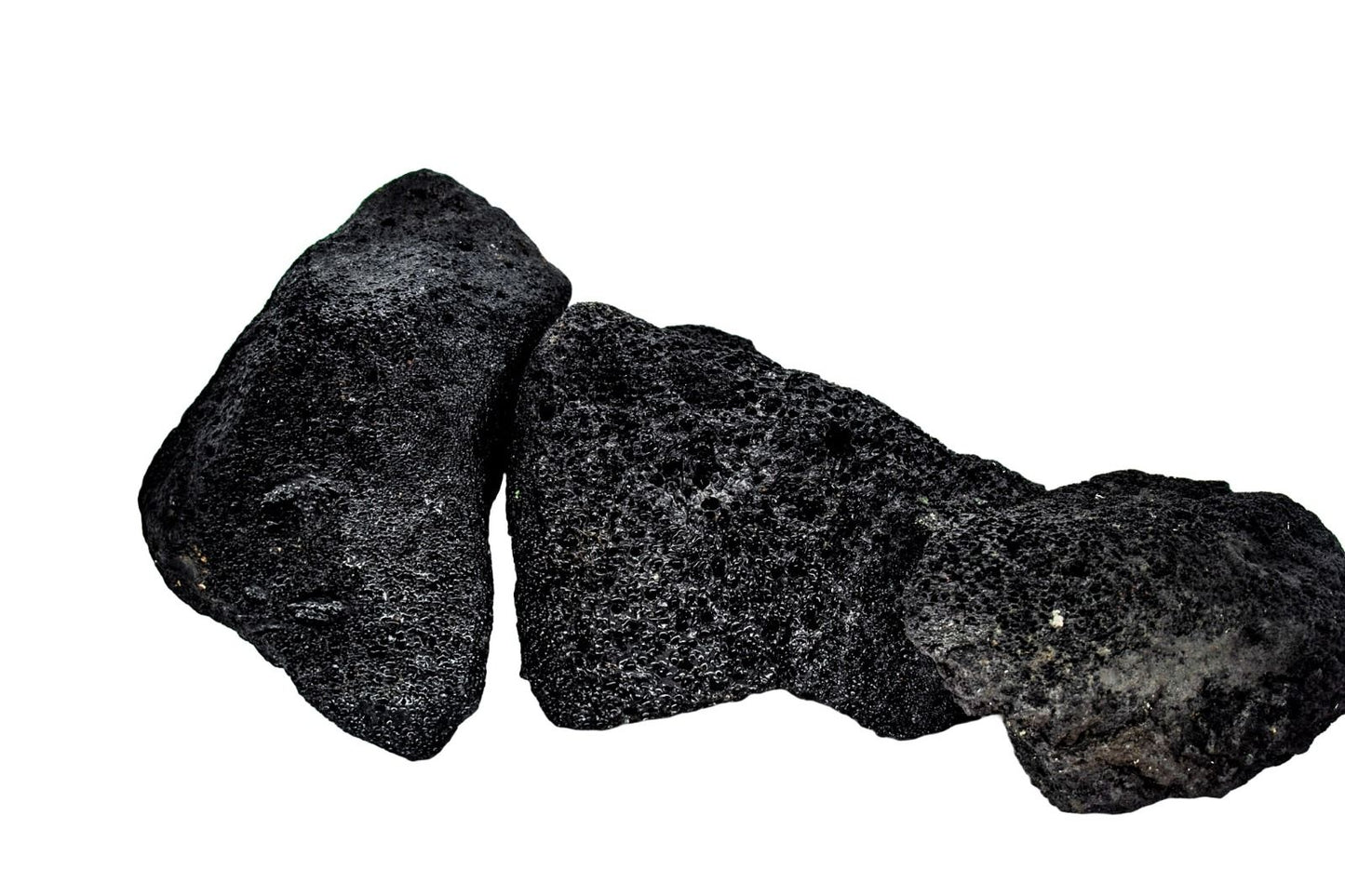 Piatra naturala decor Geler, Black Lava Stone 40-60 cm, pret/kg