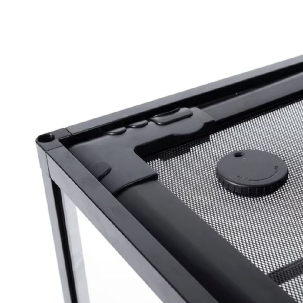 Terariu din sticla pentru reptile, HabiStat, 91.4x45.7x90 cm, ambalat plat