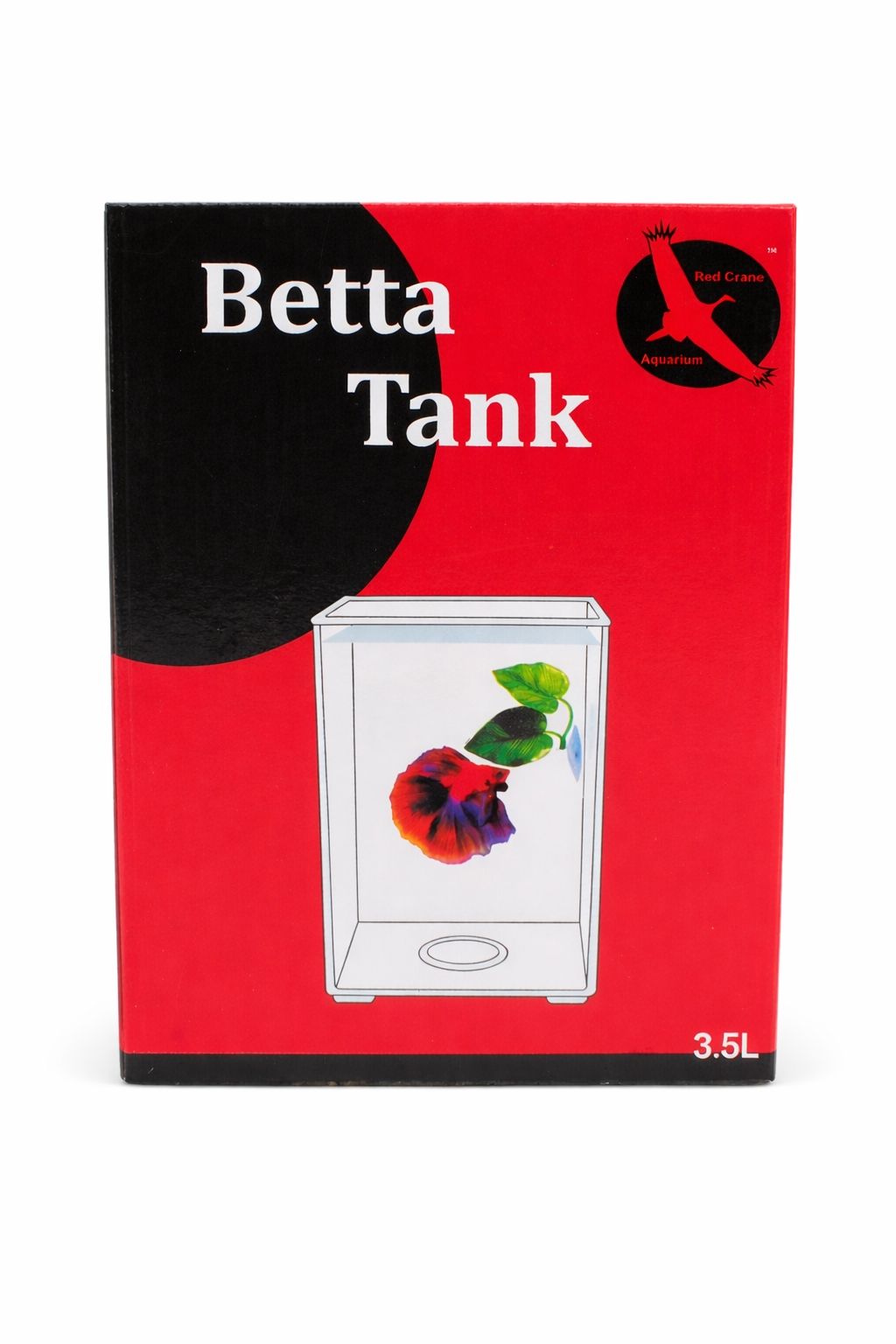 Acvariu Betta 3.5L plastic Red Crane
