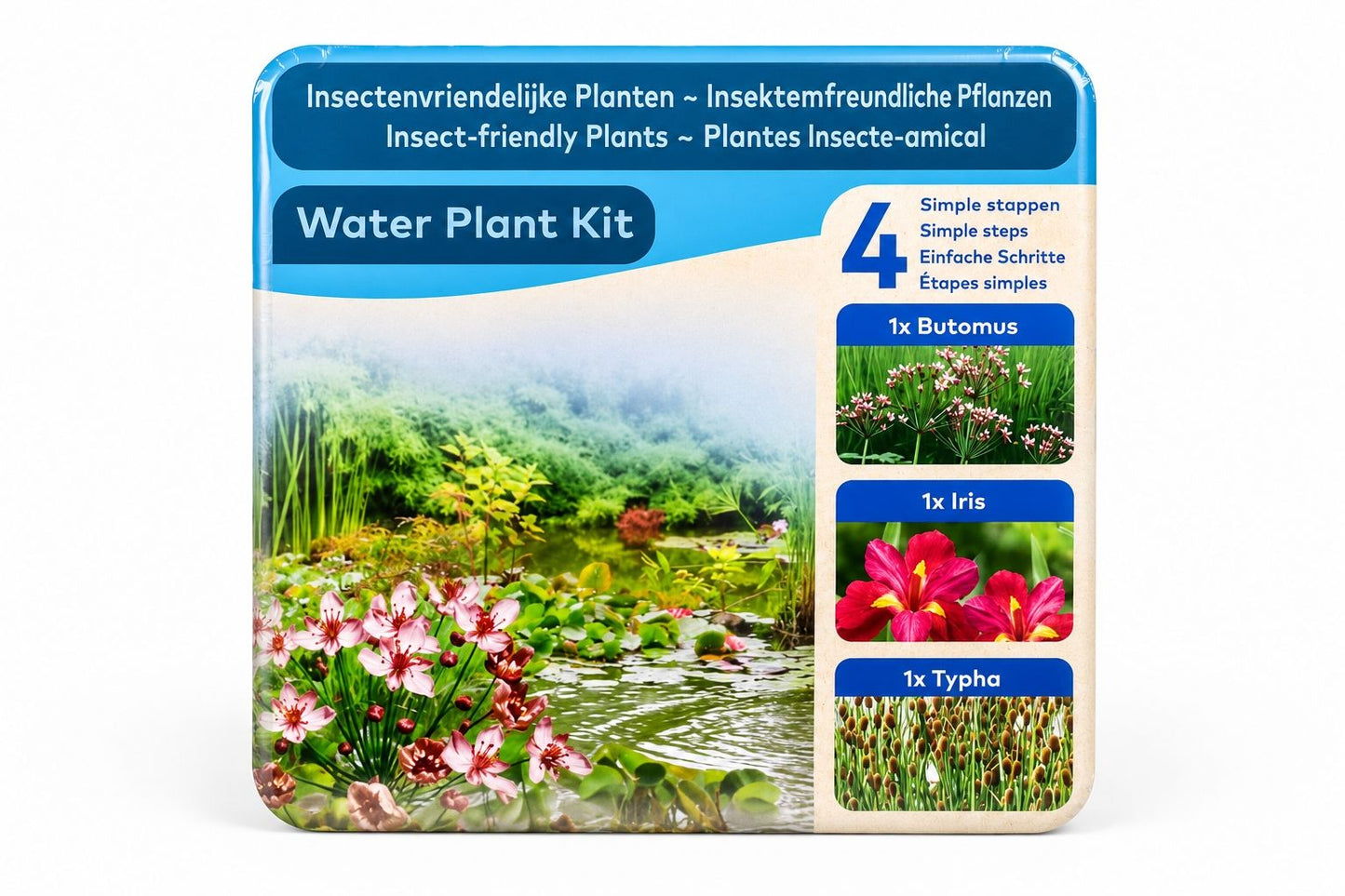 Kit complet plante pentru insecte benefice in iaz, Moerings