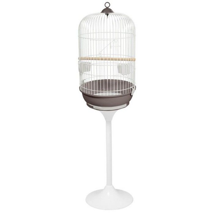 Colivie cu suport inalt pentru papagali Voltrega 810, 39,3 x 67 cm