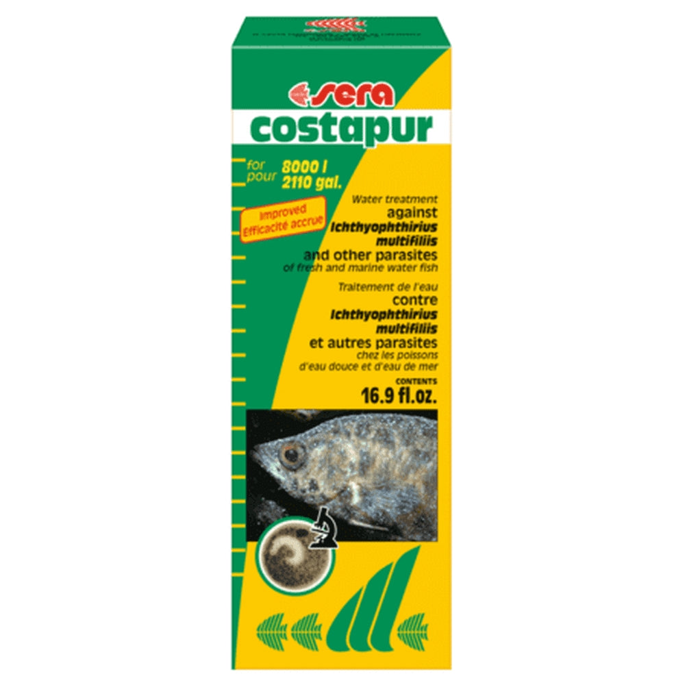 Tratament impotriva parazitilor unicelulari ai pielii, Sera Costapur - 100ml