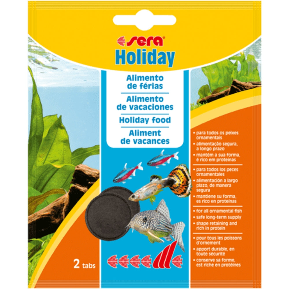Hrana sub forma de tablete pentru perioada sarbatorilor, Sera Holiday Nature, 2 tablete