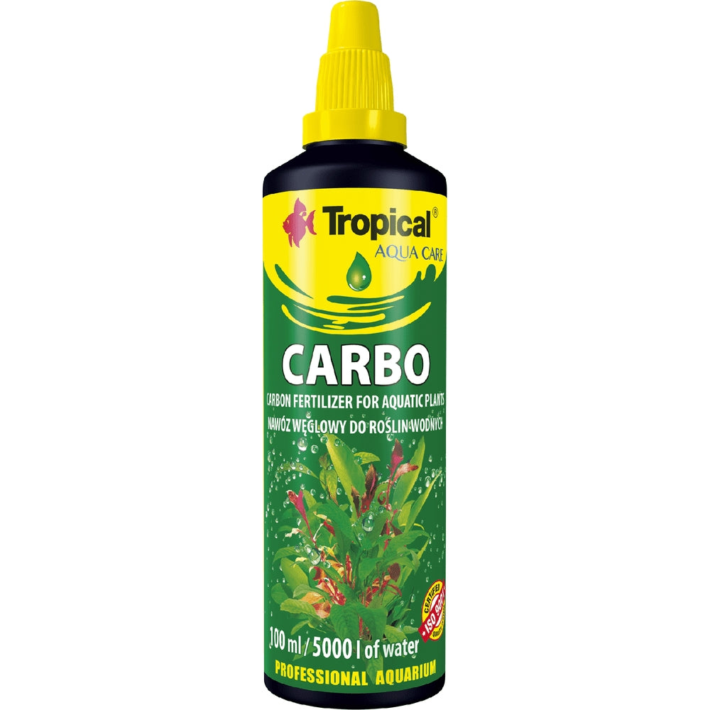 Fertilizator pe baza de carbon pentru plante de acvariu Tropical Carbo, 100ml / pentru 5.000l de apa