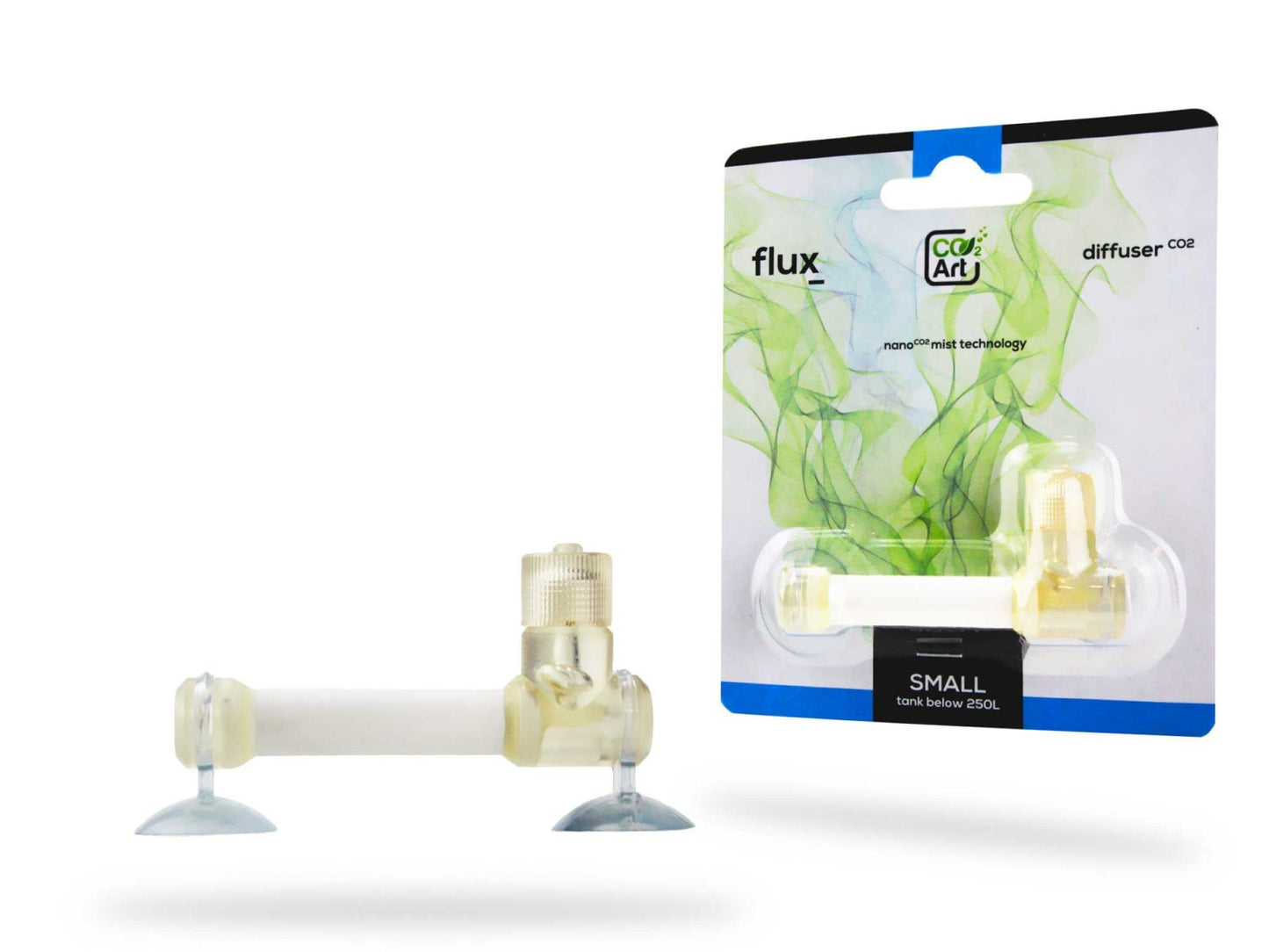 Atomizor-Difuzor in flux pentru acvarii mai mici de 250L, CO2Art, Bazooka Flux_ Diffuser Small for Tanks below 250L