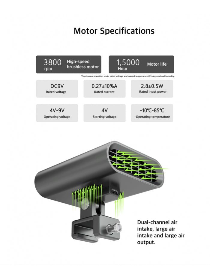 Racitor acvariu fara adaptor USB, Chihiros Cooling fan