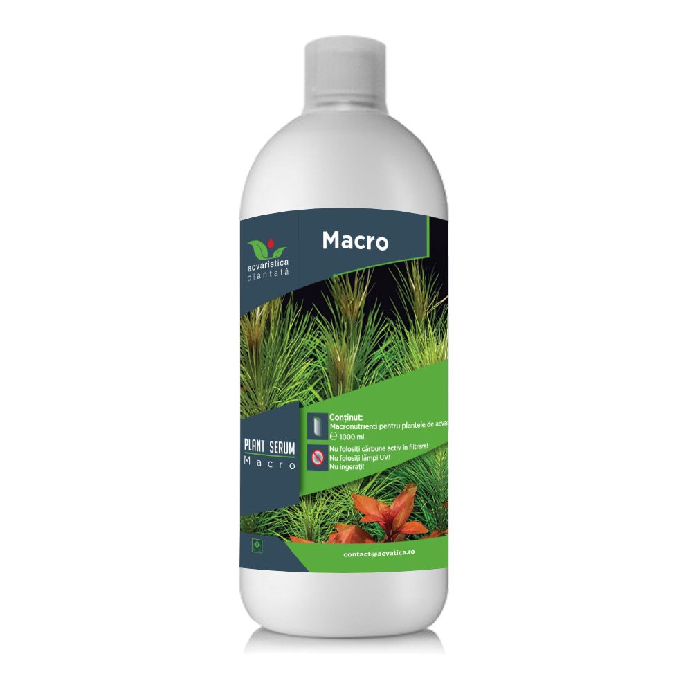 fertilizant plante Fertilizant lichid plante acvatice, Macro, Plant Serum, 1000 ml – endler