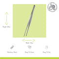 Pensa din otel inoxidabil pentru hranirea reptilelor, Komodo Feeding Tongs Straight, 25 cm