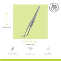 Pensa pentru hranirea reptilelor, Komodo Feeding Tongs Angled, 25 cm