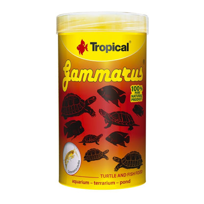 Hrana uscata testoase si pesti Tropical Gammarus, 60g/500ml
