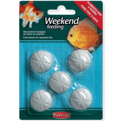 Hrană pentru pești ornamentali pentru weekend, Padovan Weekend feeding, 15 g