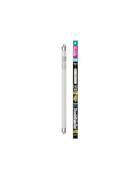 Neon terariu pentru specii arboricole, Arcadia ShadeDweller UV Lamp, 2.4% UV-B, 8W, Arboreal