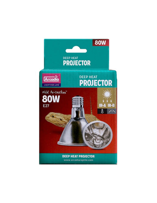 Lampa pentru încălzire, Arcadia Deep Heat Projector E27 80W