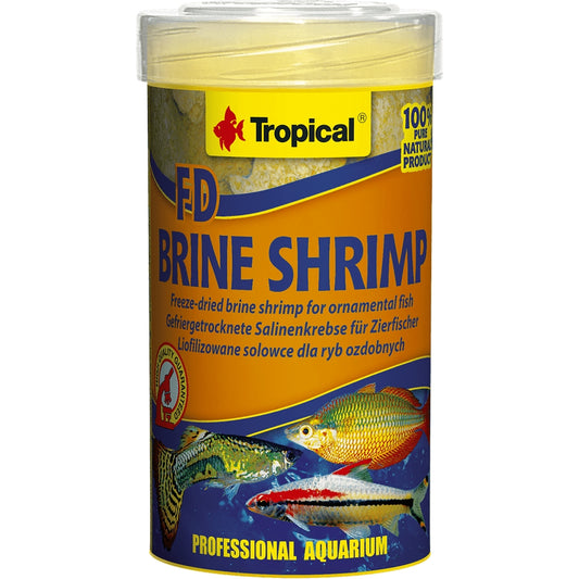 Hrana pentru pe ti Tropical Fd Brine  hrimp, 100ml / 8g