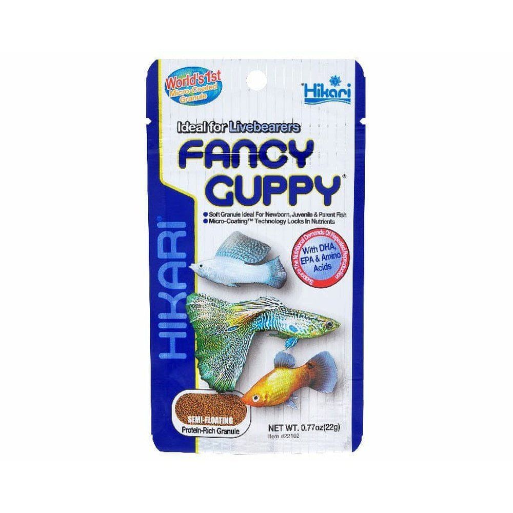 Hrana pentru pe ti vivipari, Hikary Fancy Guppy, 22g