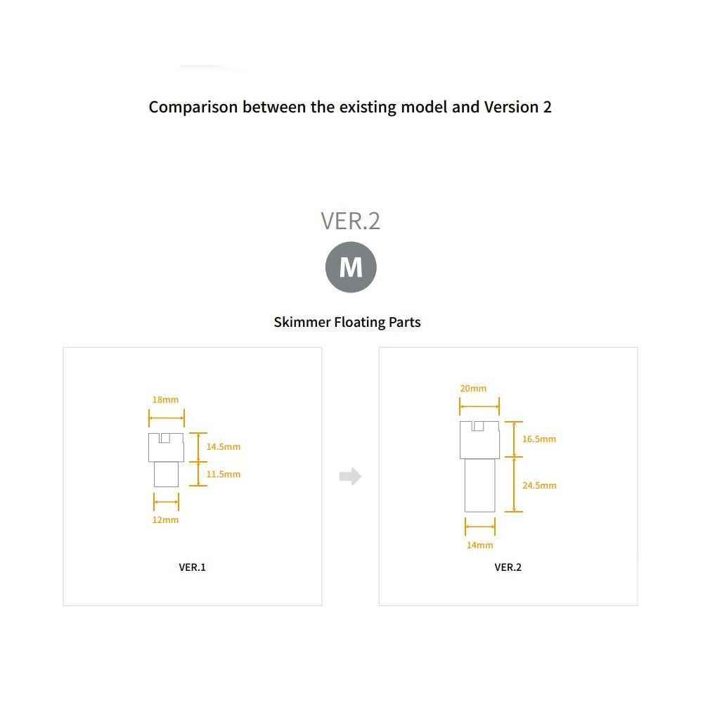 Set Lily Pipe, Aquario Neo Flow Premium ver. 2 L - 17mm, 16/22 mm