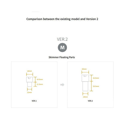 Set Lily Pipe, Aquario Neo Flow Premium ver. 2 L - 17mm, 16/22 mm