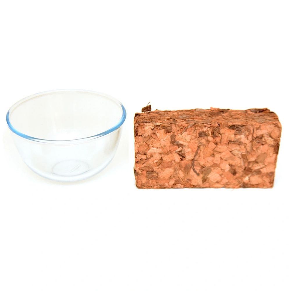 Substrat din fibre de nuca de cocos, grosier, HabiStat Coir Coarse Husk, 500 g