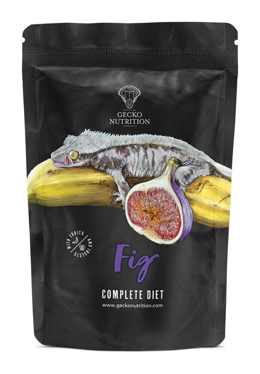 Hrana sub forma de pudra pentru gecko, Gecko Nutrition, aroma smochine, plic resigilabil, 50 g