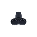 Set 2 boluri negre XS cu montare pe suport pentru reptile, Gecko nutrition Branch Mount Set XS