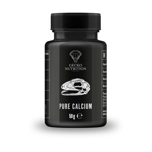 Calciu pur pentru reptile, Gecko Nutrition Pure Calcium 100g