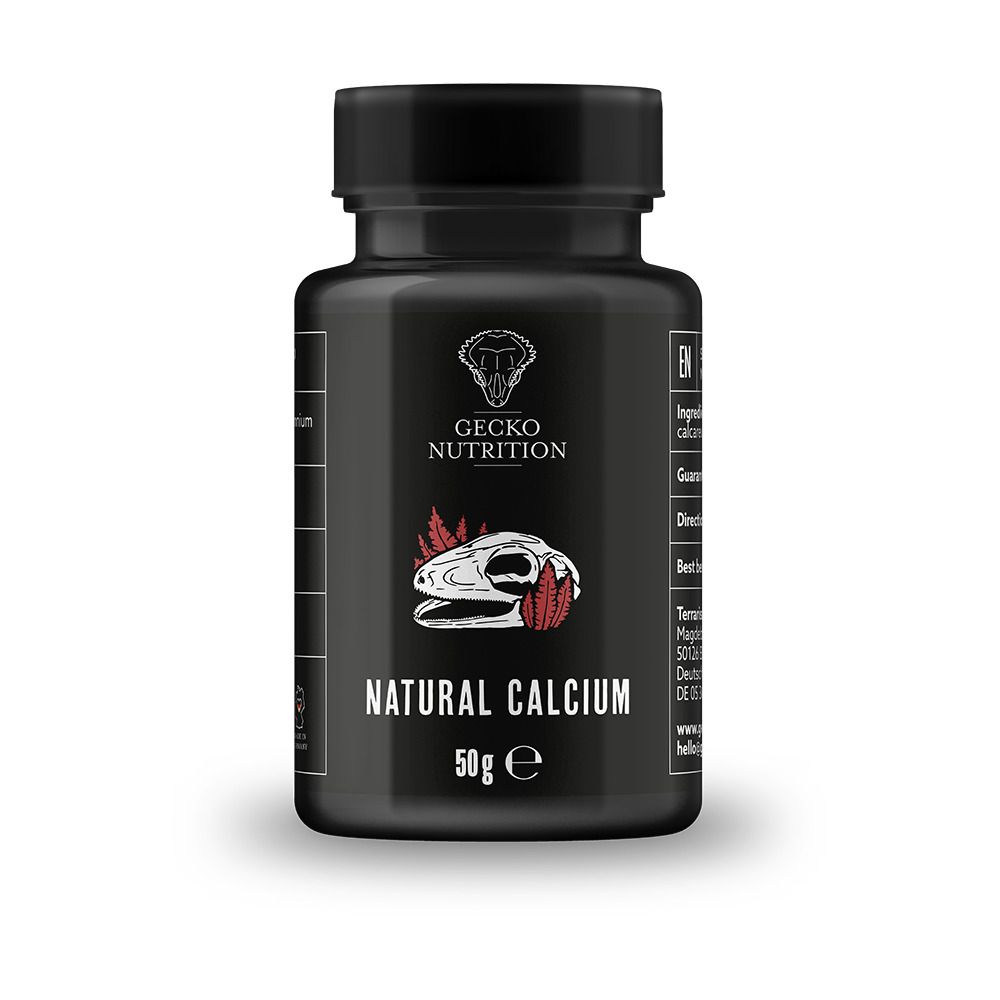 Calciu natural pentru reptile, Gecko Nutrition Natural Calcium, 100 g