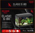Acvariu Red Crane CLASIC S.80, Black 75 L