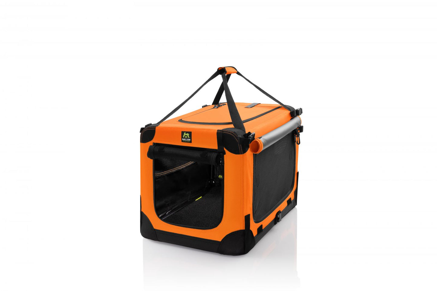 Cusca portocalie de transport caini si pisici, Soft Kennel, 72 orange, 72 x 51 x 51 cm