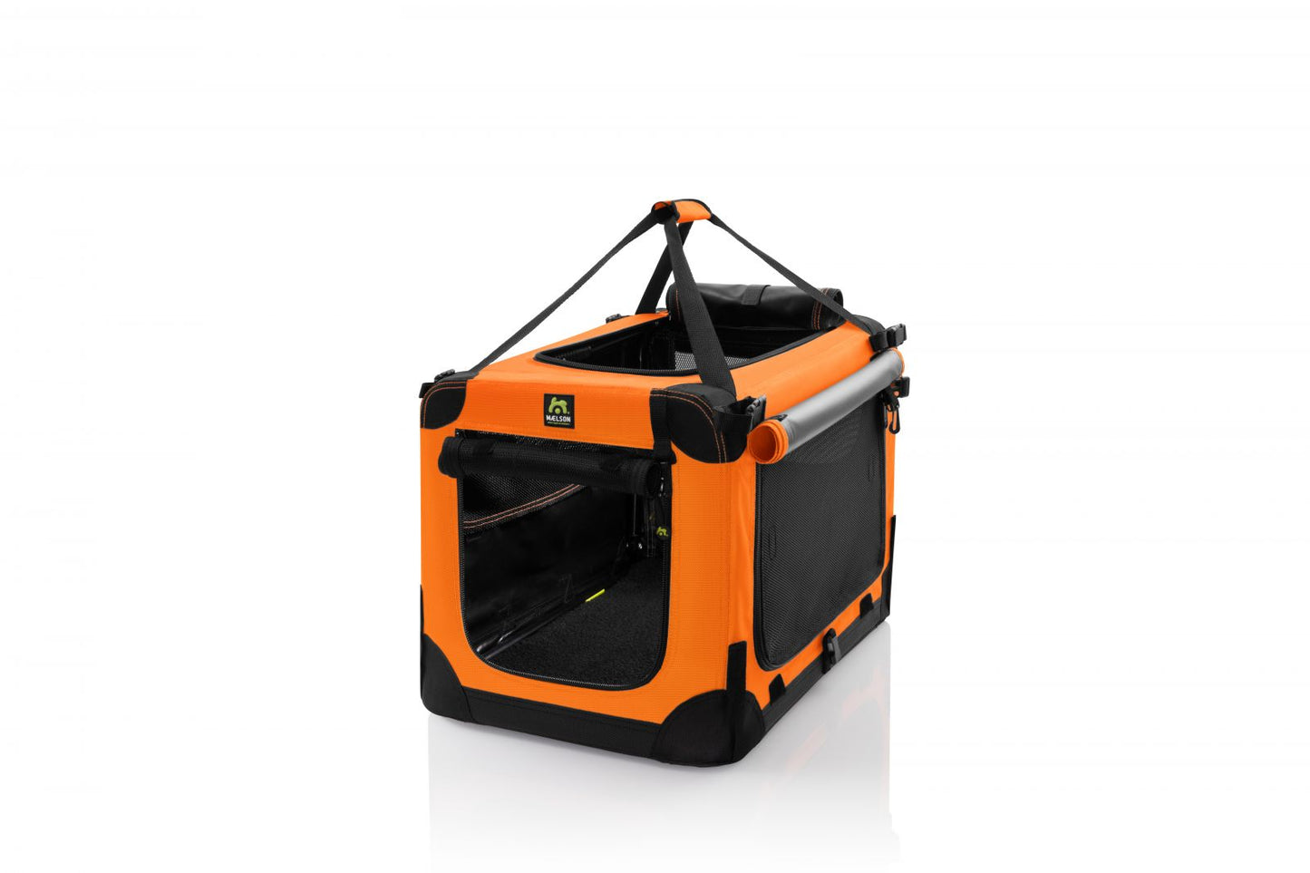 Cusca portocalie de transport caini si pisici, Soft Kennel, 72 orange, 72 x 51 x 51 cm