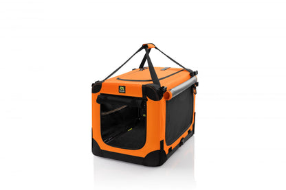 Cusca portocalie de transport caini si pisici, Soft Kennel, 62 orange, 62 x 41 x 41 cm