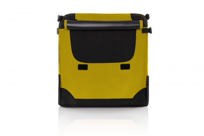 Cusca galbena de transport caini si pisici, Soft Kennel, 62 yellow, 62 x 41 x 41 cm