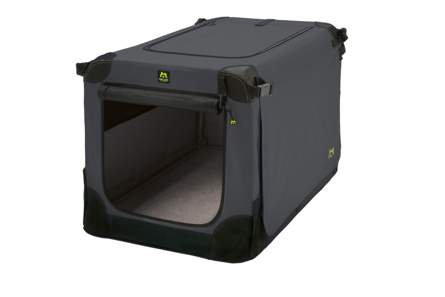 Cusca gri inchis de transport caini si pisici, Soft Kennel, 105 anthracite, 105 x 72 x 81 cm