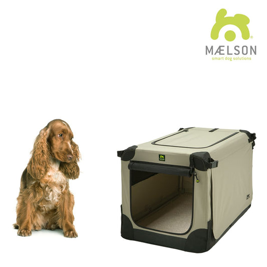 Cusca gri deschis de transport caini si pisici, Soft Kennel, 72 tan, 72 x 51 x 51 cm
