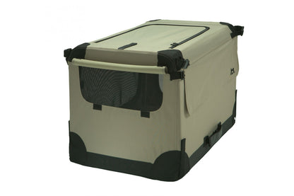 Cusca gri deschis de transport caini si pisici, Soft Kennel, 92 tan, 92 x 64 x 64 cm