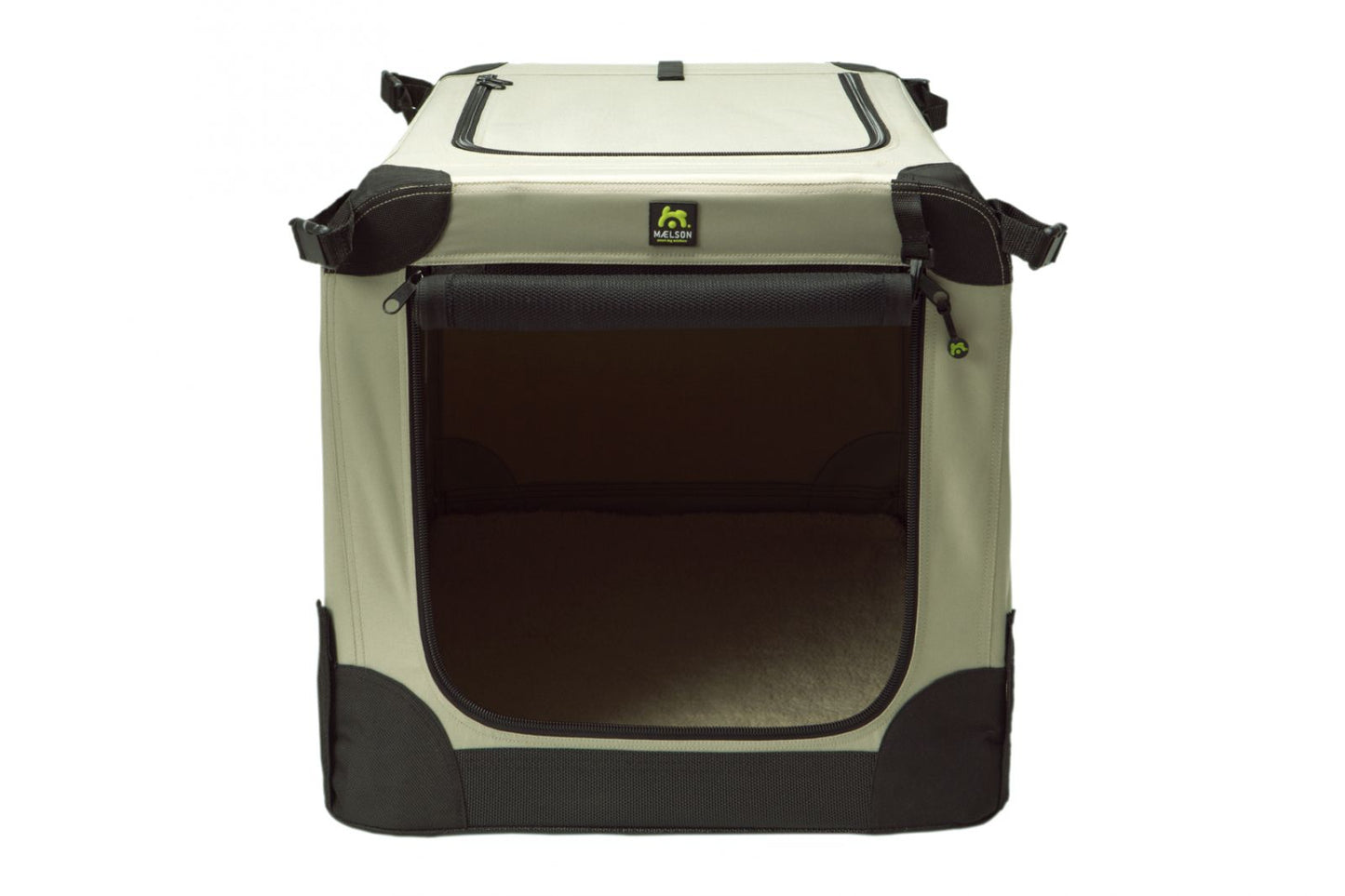 Cusca gri deschis de transport caini si pisici, Soft Kennel, 105 tan, 105 x 72 x 81 cm