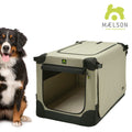 Cusca gri deschis de transport caini si pisici, Soft Kennel, 120 tan, 120 x 77 x 86 cm