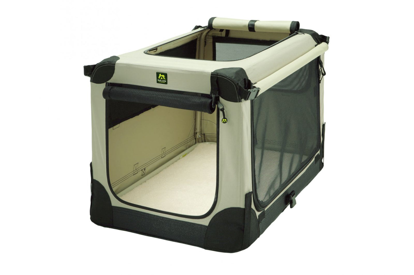 Cusca gri deschis de transport caini si pisici, Soft Kennel, 120 tan, 120 x 77 x 86 cm