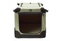 Cusca gri deschis de transport caini si pisici, Soft Kennel, 120 tan, 120 x 77 x 86 cm