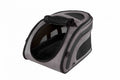 Cusca auto gri inchis pliabila de transport caini si pisici, Snuggle Kennel, 52 anthracite, 52 x 30 x 30 cm