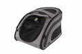 Cusca auto gri inchis pliabila de transport caini si pisici, Snuggle Kennel, 48 anthracite, 48 x 28 x 25 cm