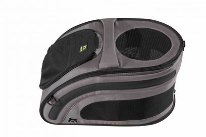 Cusca auto gri inchis pliabila de transport caini si pisici, Snuggle Kennel, 48 anthracite, 48 x 28 x 25 cm