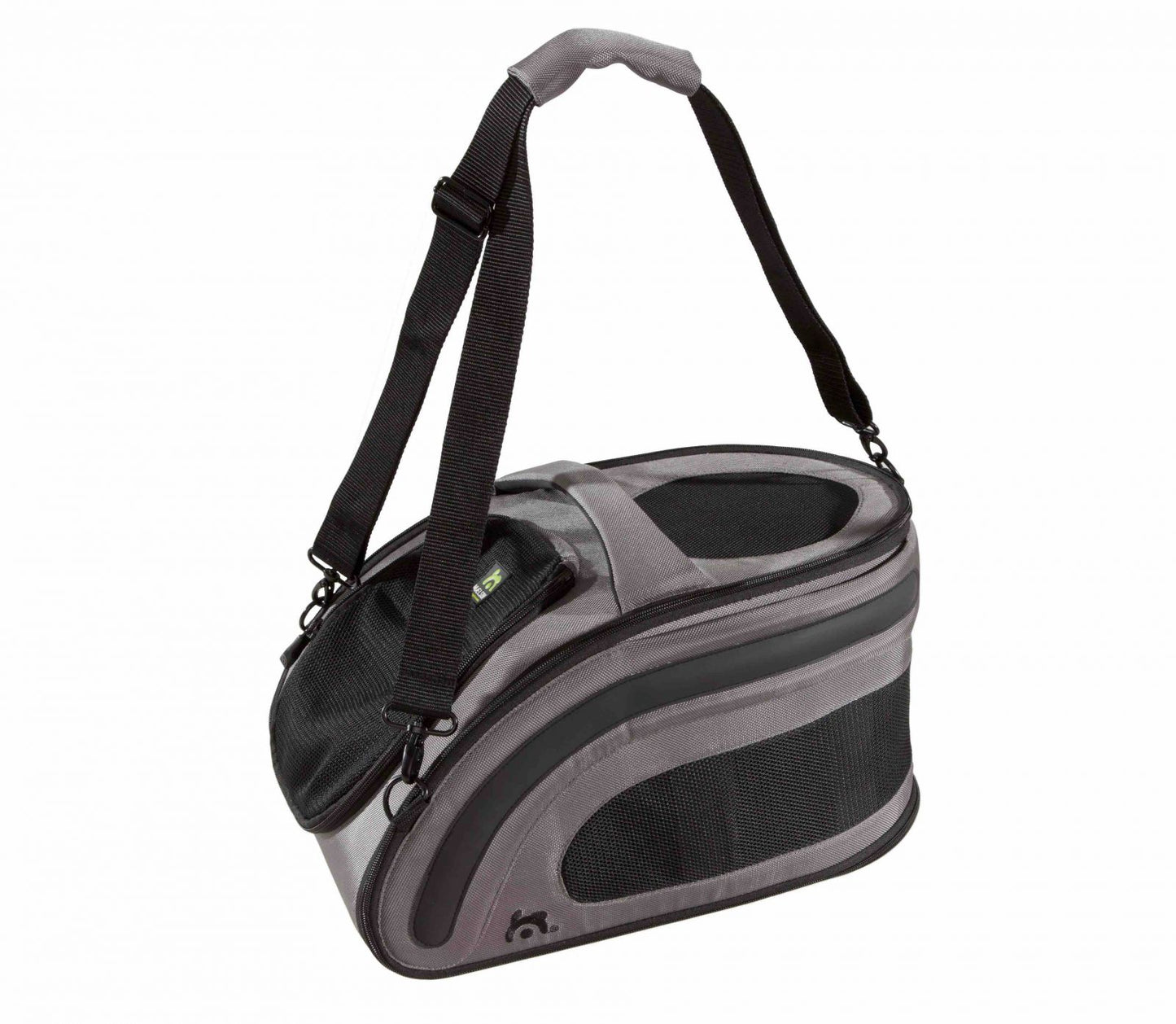 Cusca auto gri deschis pliabila de transport caini si pisici, Snuggle Kennel, 52 tan, 52 x 30 x 30 cm