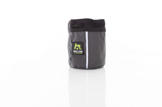 Punga gri inchis din material pentru gustari animale,Treatee MagPouch025, anthracite, 10 x 10 x 14 cm, 250 g
