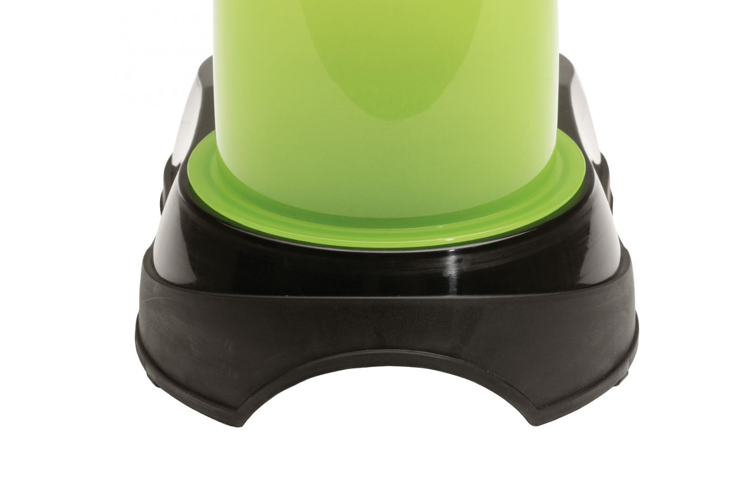 Hranitor gravitational pentru caini si pisici, Feedo 150 black/green, 21 x 35 x 28 cm, 1.5 kg