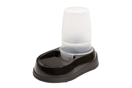 Adapator gravitational, Aquua 250 black/white, 21 x 35 x 28 cm, 2.5 litri