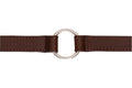 Lesa maro de piele pentru caini, EcoSkin Leas'H 210/2.0 cognac/steel, 210 x 2 cm