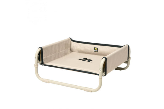 Pat moale gri deschis pentru caini si pisici, Soft Bed 86 tan, 86 x 86 x 34 cm